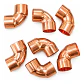 Codo De Cobre 1/2 Para Refrigeración (12.7mm) Pack 4 Unidades - Miniatura 1