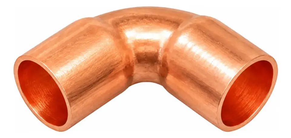 Codo De Cobre 1/2 Para Refrigeración (12.7mm) Pack 4 Unidades 2