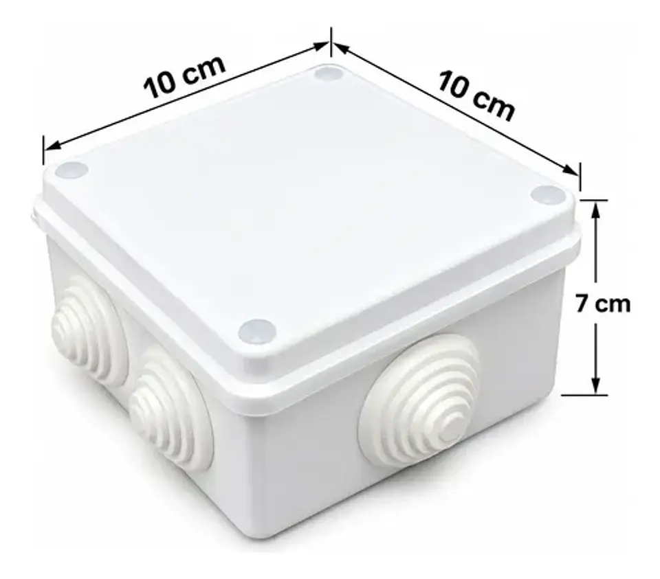 Caja Estanca Derivacion Pvc 100x100x70 2