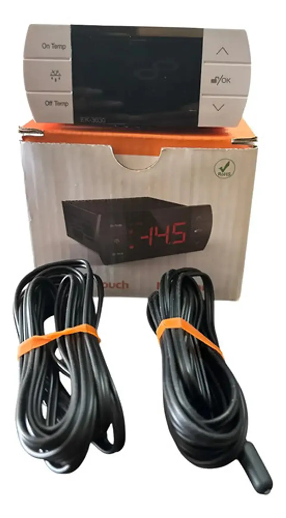 Controlador Digital De Temperatura Ek3030 2 Sondas 1