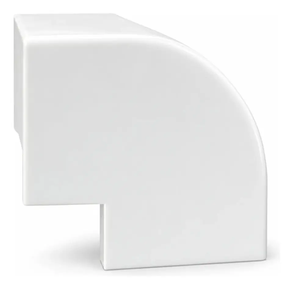 Tapa Angulo Exterior Para Canaleta 100x50 Mm 3