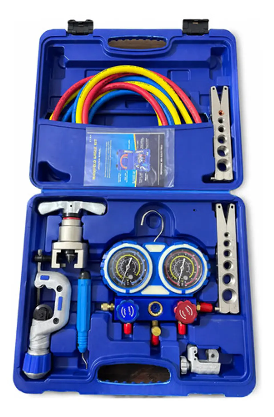 Kit De Herramientas De Refrigeración Con Manometro 1
