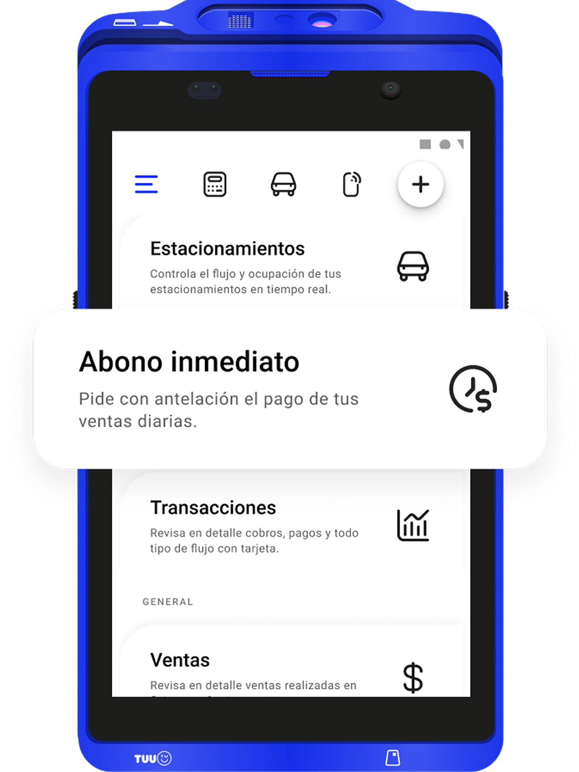 Máquina POS TUU Pro 2: Cobra rápido, imprime al instante y olvídate del arriendo. 3
