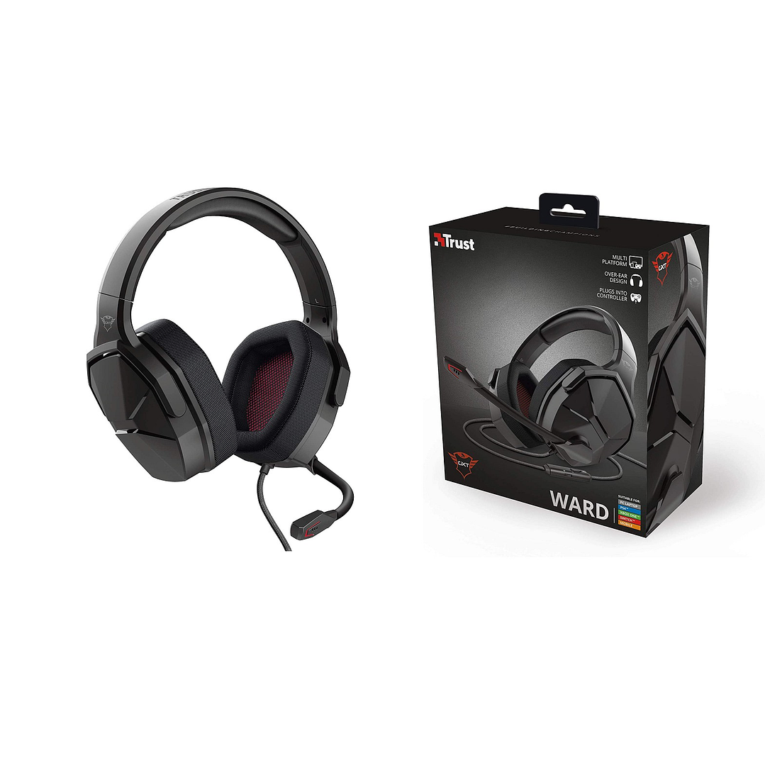 Audífonos Over-Ear Gamer Multi Plataforma Trust Ward GXT 4371 2