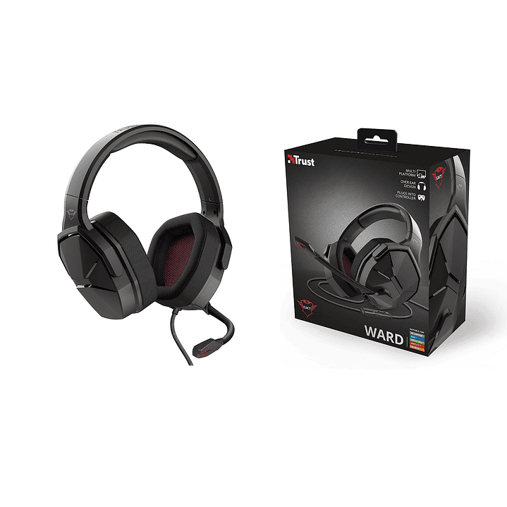 Audífonos Over-Ear Gamer Multi Plataforma Trust Ward GXT 4371 2