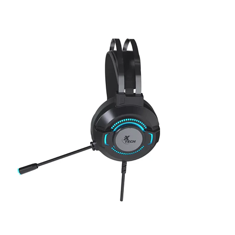Audífonos Over-Ear Gamer Con Cable 3.5mm + USB Xtech Morrighan XTH565