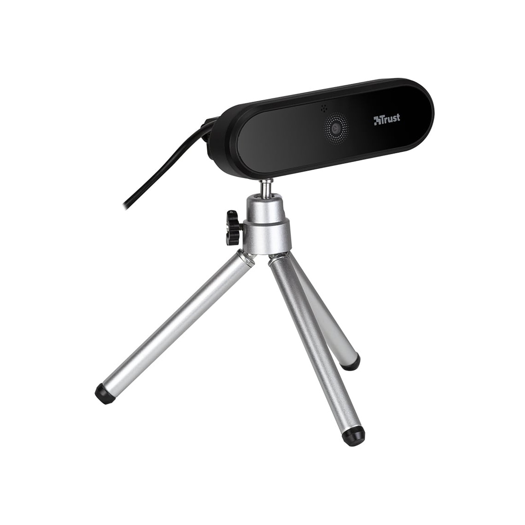 Web Cam Full HD con Auto Focus + Trípode Trust Tyro 1
