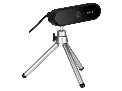 Web Cam Full HD con Auto Focus + Trípode Trust Tyro