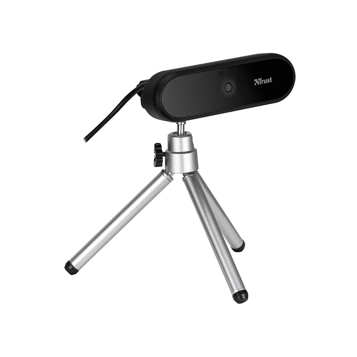 Web Cam Full HD con Auto Focus + Trípode Trust Tyro 1