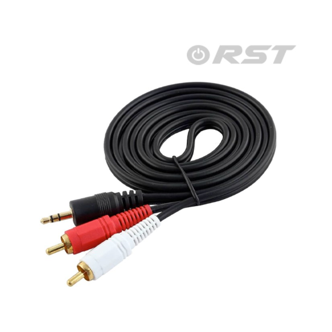 Cable RCA 2X1 1.5Mts RST 1