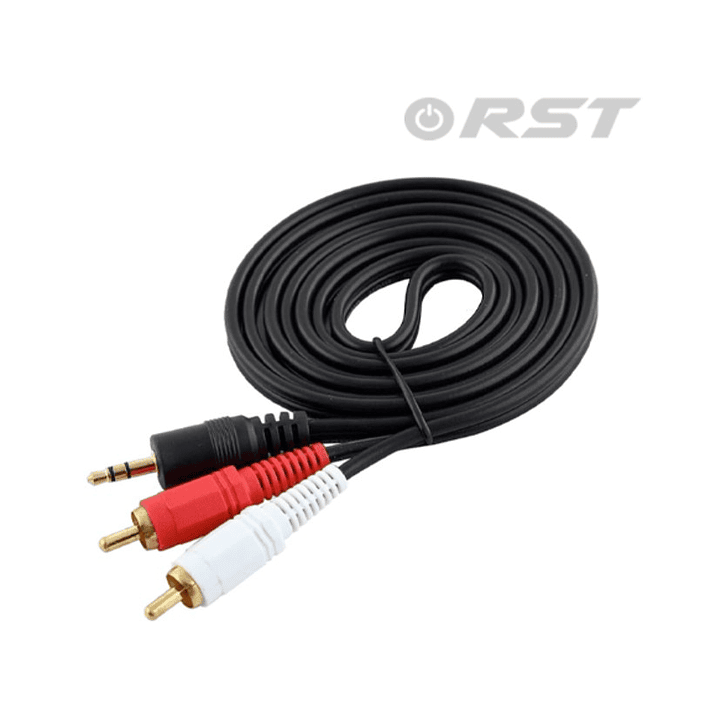 Cable RCA 2X1 1.5Mts RST 1