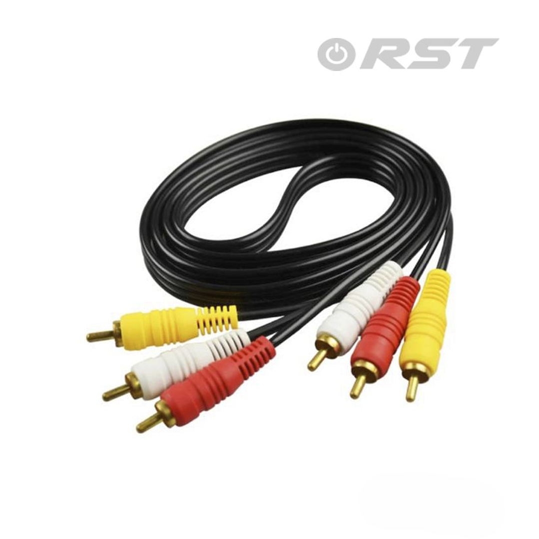 Cable RCA 3X3 1.5Mts RST 1