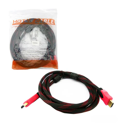 Cable HDMI 1.4 Full HD Reforzado 3Mts