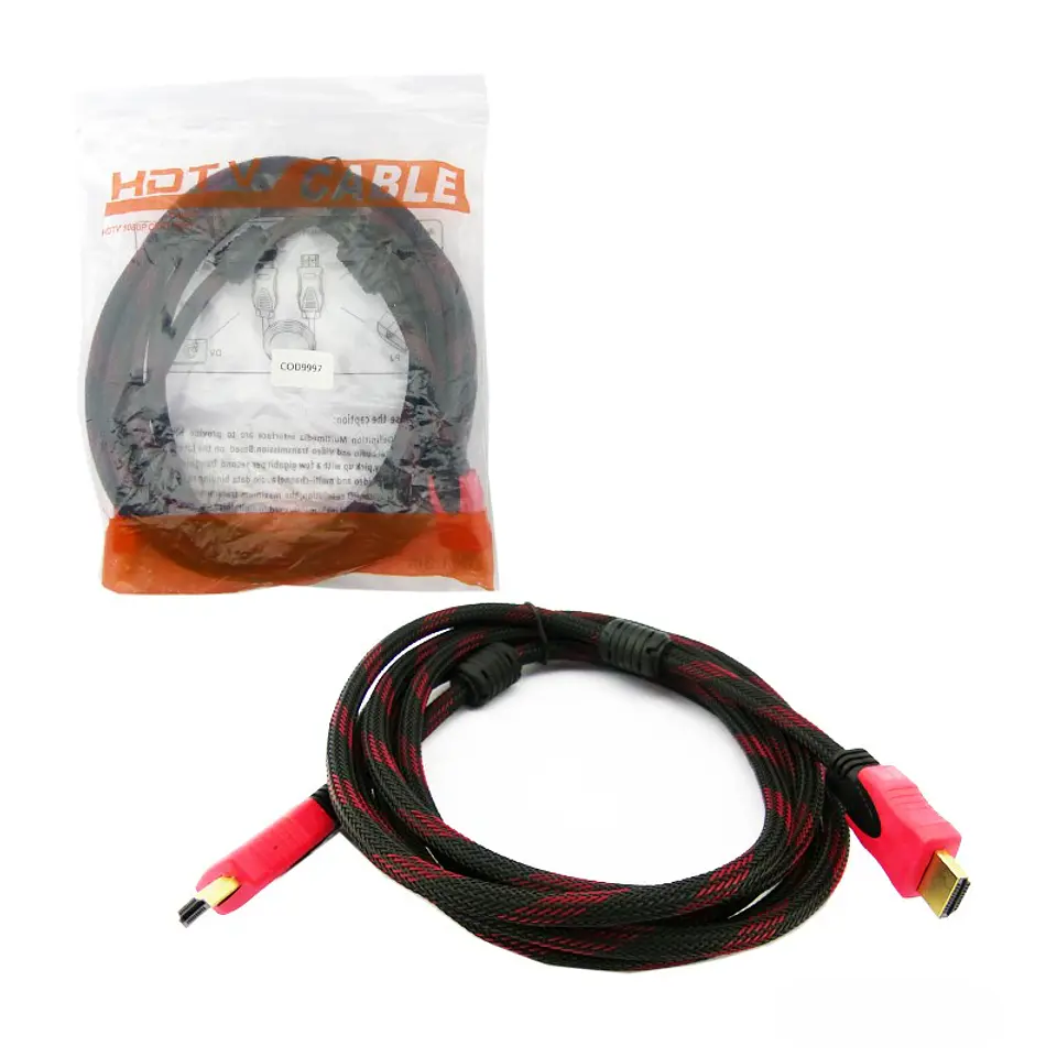 Cable HDMI 1.4 Full HD Reforzado 3Mts 2
