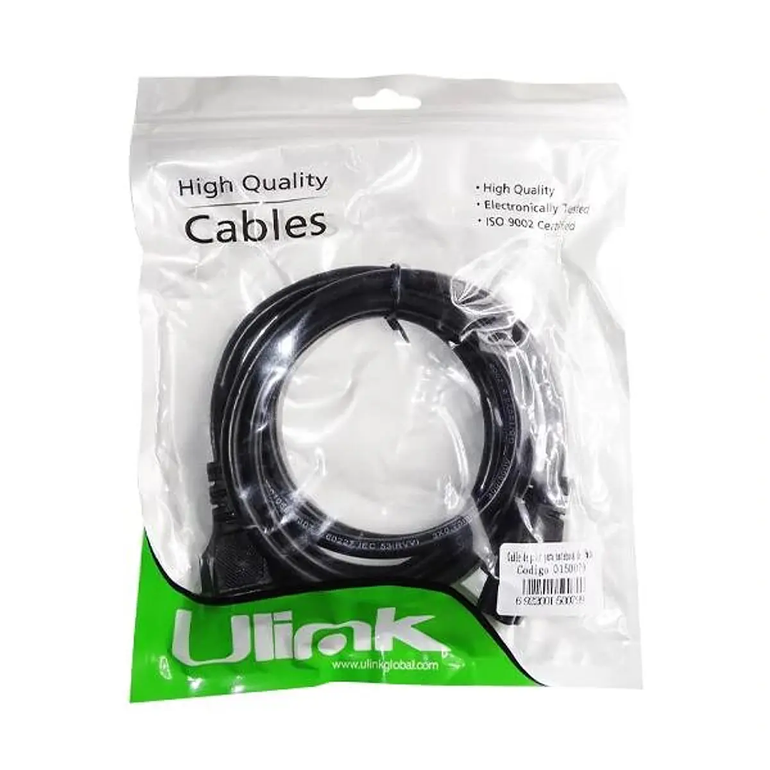 Cable de Poder Tipo Trebol 1.8 Mts 0150079 3