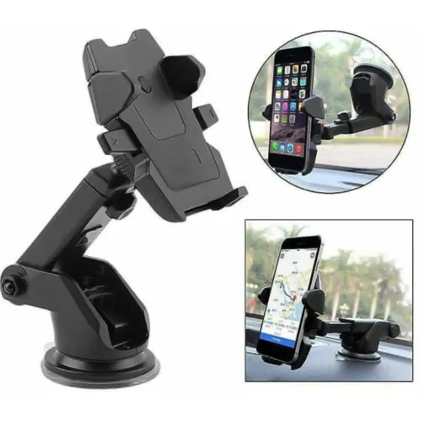 Soporte de Smartphone para Vehículo con Ventosa y Brazo Extensible 1