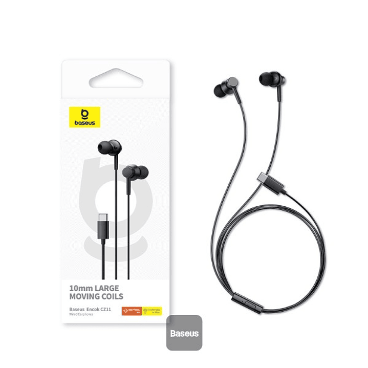 Audífonos In-Ear con Cable Tipo C Baseus Encok CZ11 4