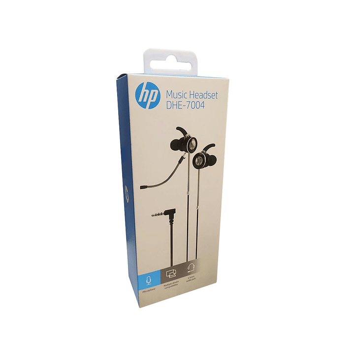 Audífonos In-Ear Gamer HP con Mic Desmontable DHE-7004 3