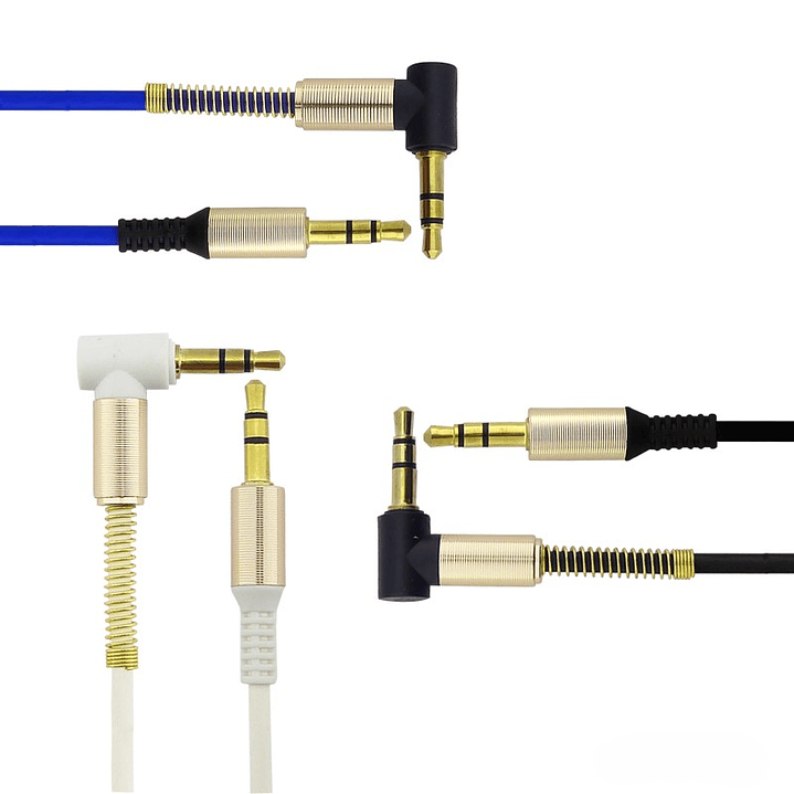 Cable Auxiliar 1X1 Retráctil Reforzado 2Mts 3
