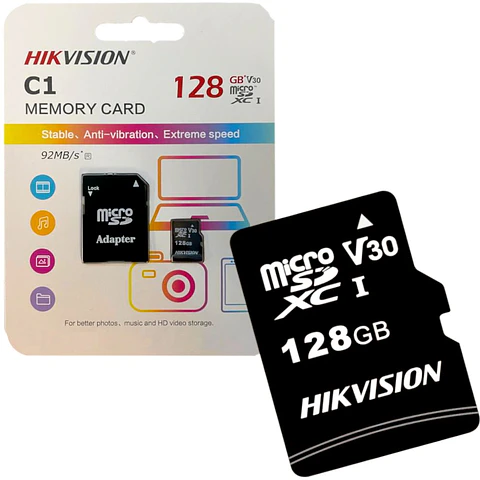 Memoria Micro SD 128Gb Clase 10 Hikvision HSTFC2