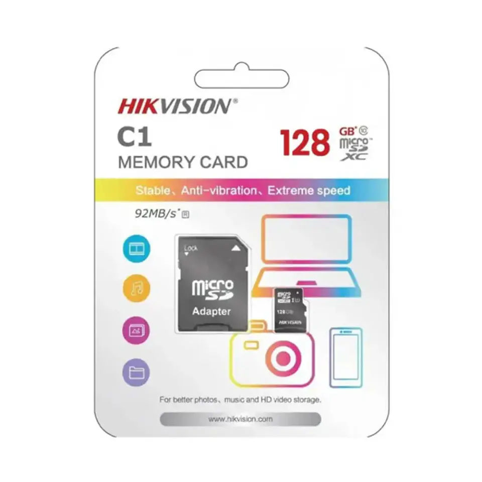 Memoria Micro SD 128Gb Clase 10 Hikvision HSTFC2 3
