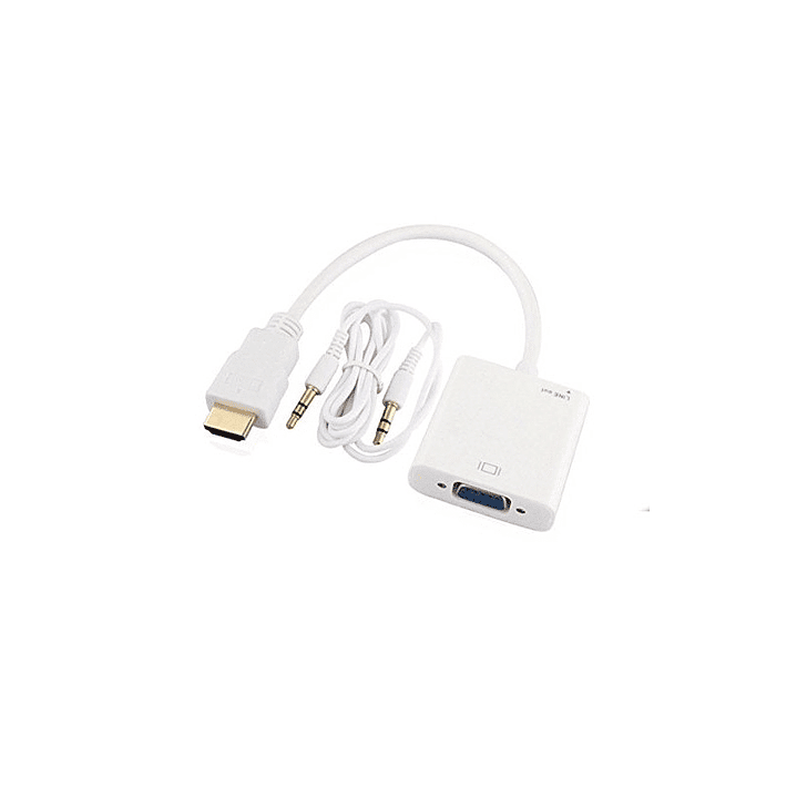 Conversor de Video HDMI a VGA con Audio 3