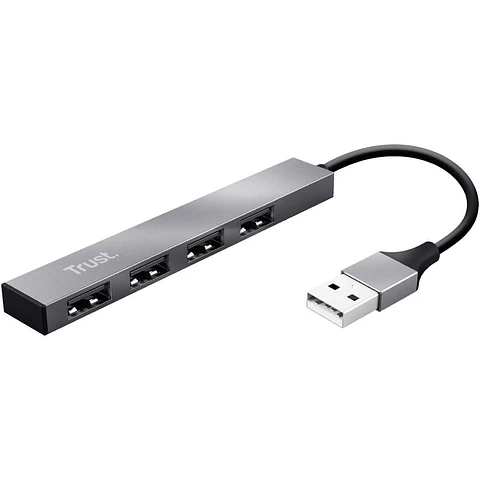 Hub USB 1 x 4 Salidas 2.0 Trust Halyx