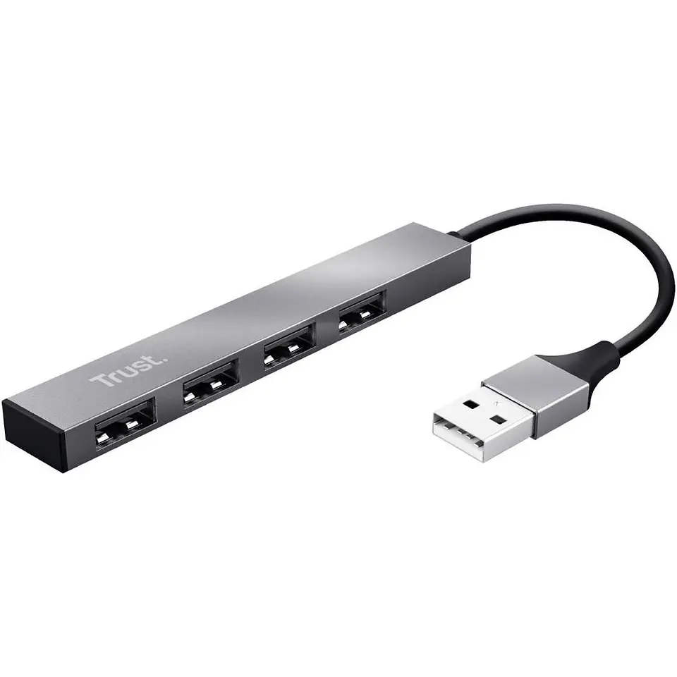 Hub USB 1 x 4 Salidas 2.0 Trust Halyx 1