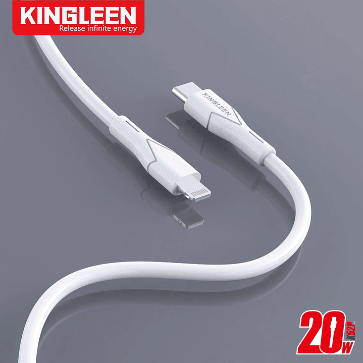 Cable Carga Rápida para IPhone a tipo C PD 20W 1Mts K52P 2