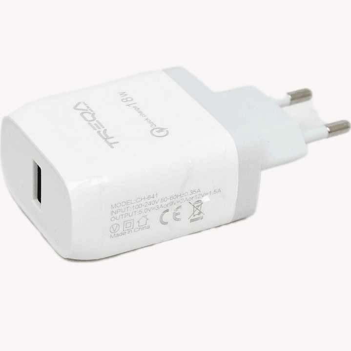 Cargador Completo Cable Tipo C Carga Rápida 18W CH-641 3