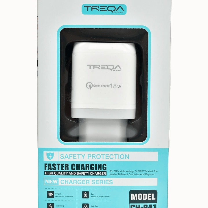 Cargador Completo Cable Tipo C Carga Rápida 18W CH-641 2
