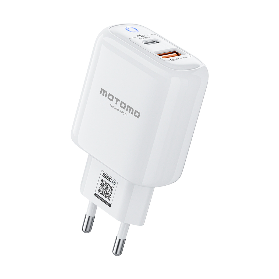 Adaptador de Carga Tipo C PD 20W Motomo MO-PD010 1