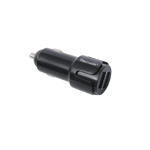 Cargador de Celular para Vehículo 12/24V 2 Salidas USB 2.4A Tecmaster TM-200507