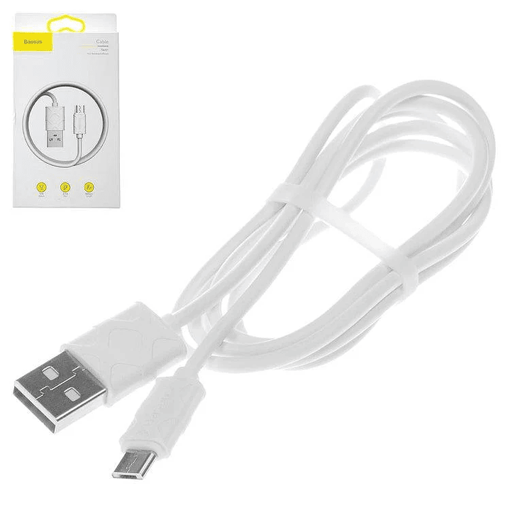 Cable de Carga Micro USB 2.1A 1.0Mts Baseus Yaven 3