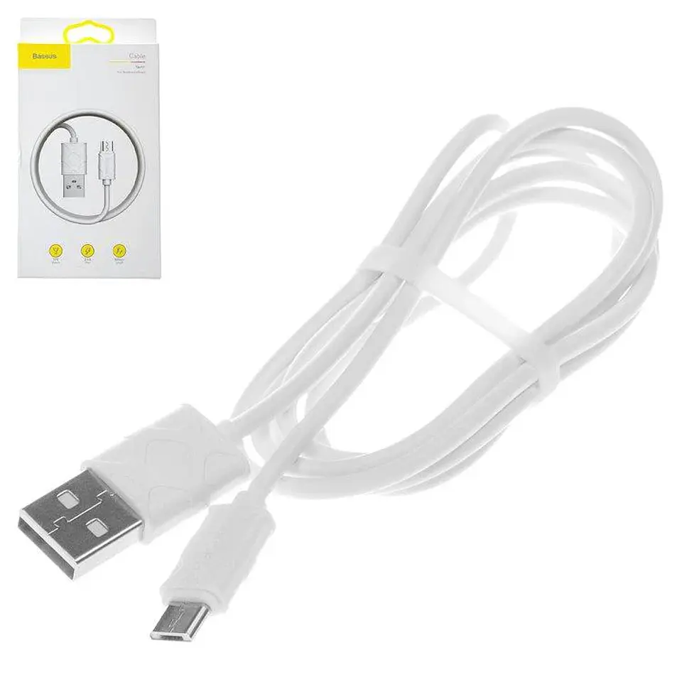Cable de Carga Micro USB 2.1A 1.0Mts Baseus Yaven 3