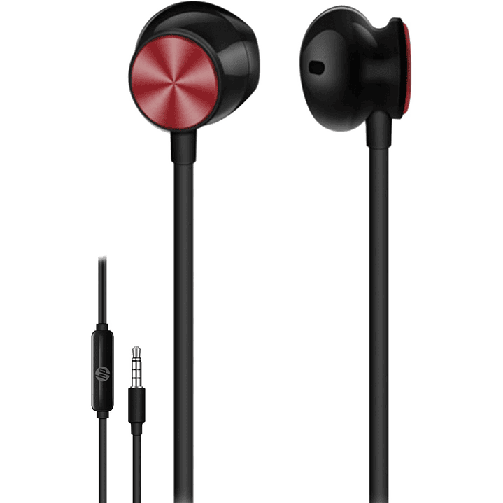 Audífonos In-Ear HP con Cable Negros DHH-1112 1