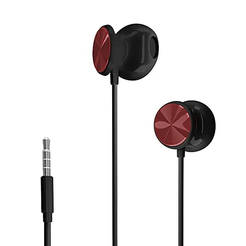 Audífonos In-Ear HP con Cable Negros DHH-1112