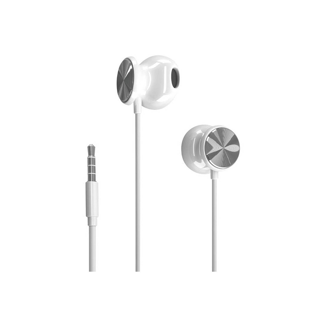 Audífonos In-ear HP con Cable Blancos DHH-1112 1