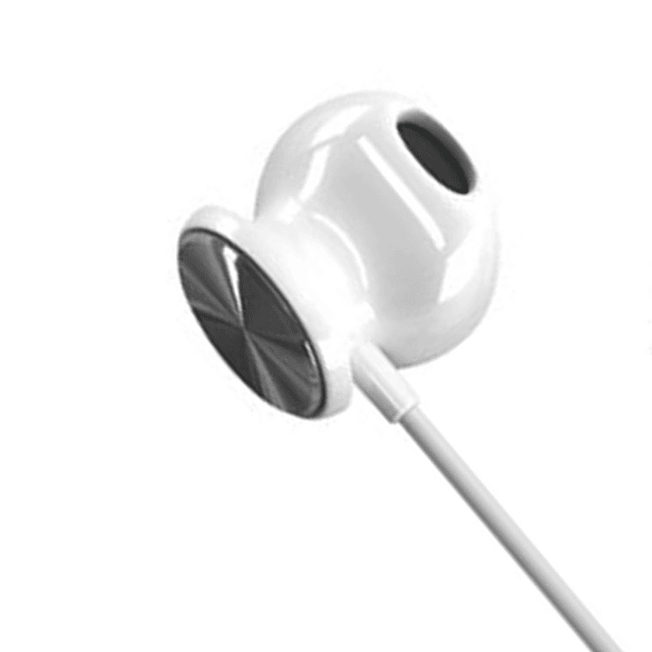 Audífonos In-ear HP con Cable Blancos DHH-1112 2