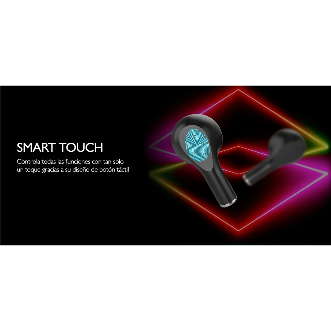 Audífonos In-Ear TWS Klipxtreme ZoundBuds KTE-250BK 7