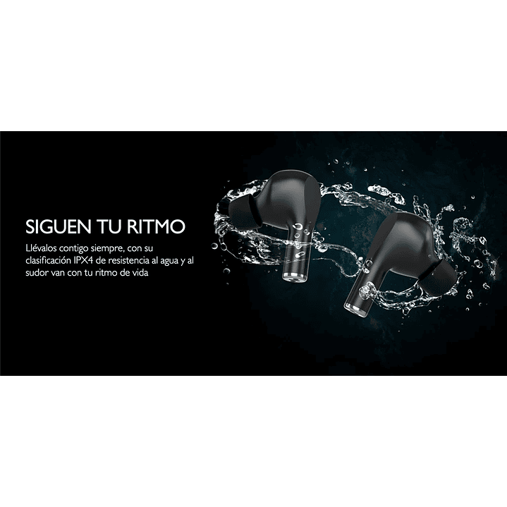 Audífonos In-Ear TWS Klipxtreme ZoundBuds KTE-250BK 9