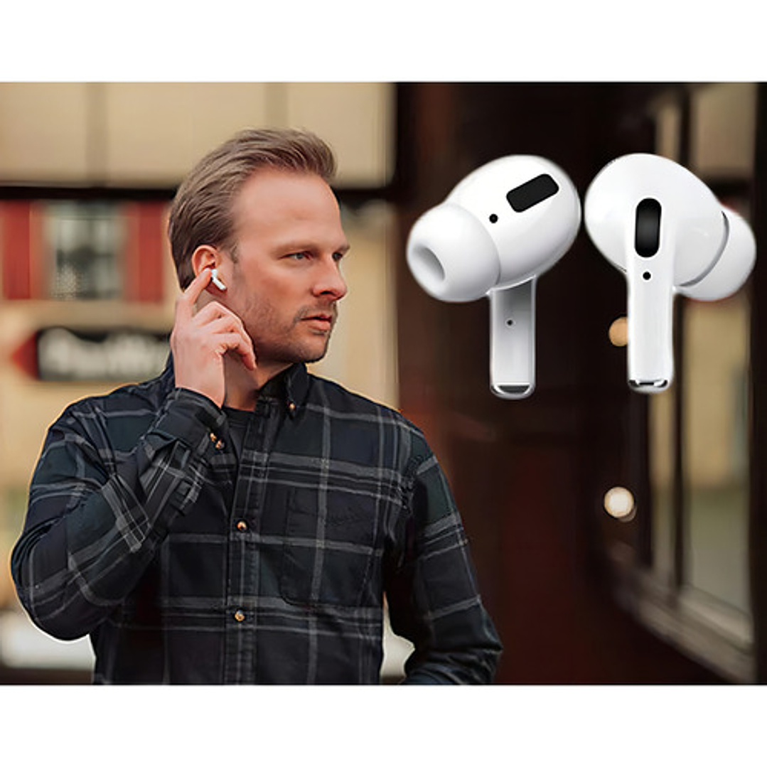 Audífono Bluetooth Microlab Air Bass Pro White 5