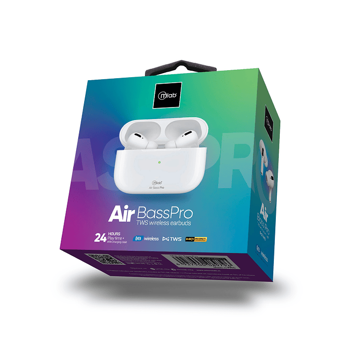 Audífono Bluetooth Microlab Air Bass Pro White 6