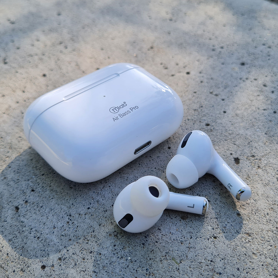 Audífono Bluetooth Microlab Air Bass Pro White 4