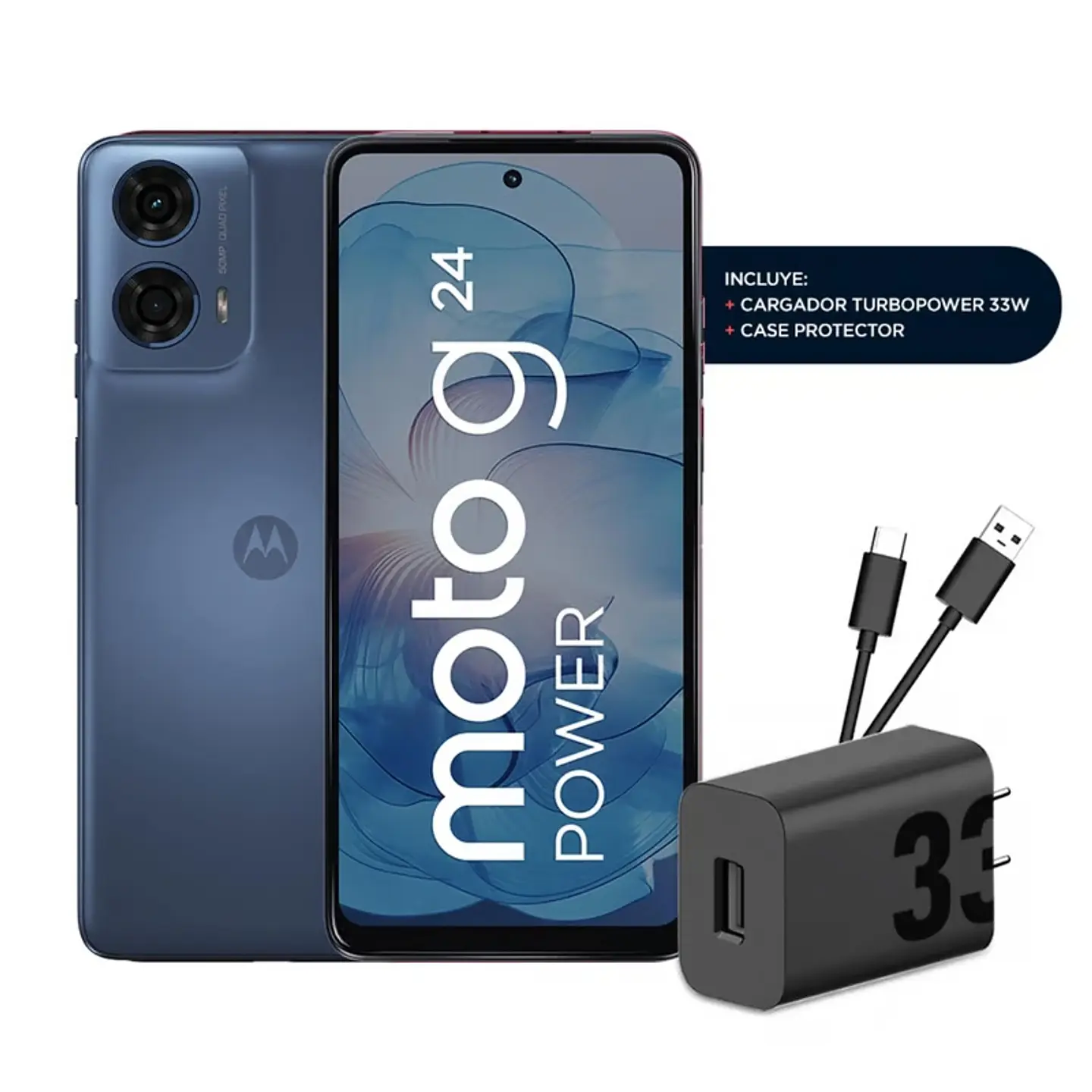 Moto G24 Power Azul Medianoche 4+256gb 3