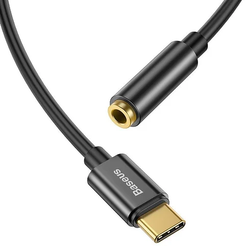 Adaptador de Audífonos Tipo C a Auxiliar Baseus L54