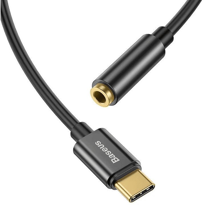 Adaptador de Audífonos Tipo C a Auxiliar Baseus L54 1