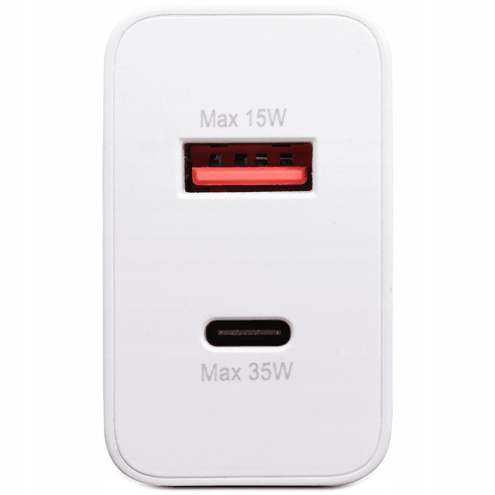 Cargador Completo Tipo C a Tipo C 35W PD+QC CH-639 3