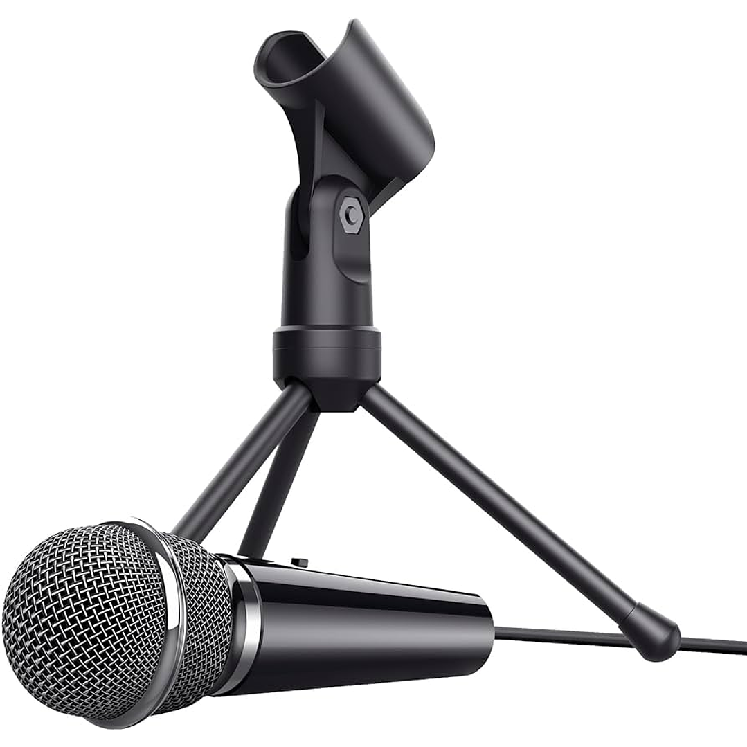 Micrófono de Cable 3.5mm Trust Starzz con Tripode 3