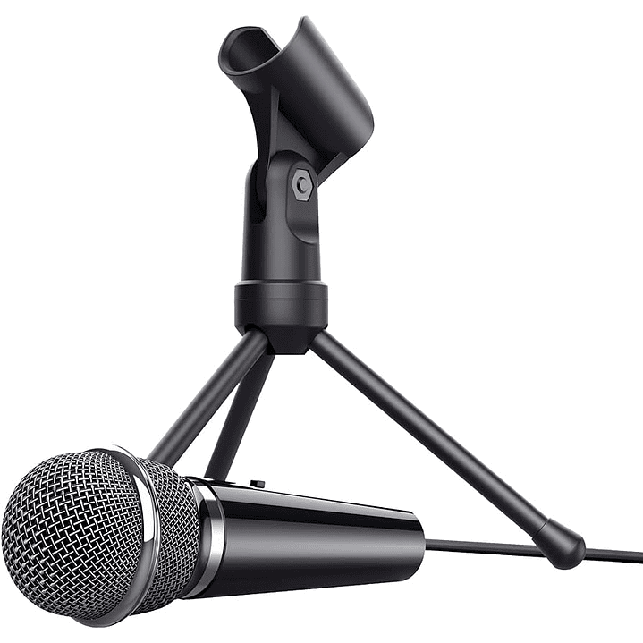 Micrófono de Cable 3.5mm Trust Starzz con Tripode 3